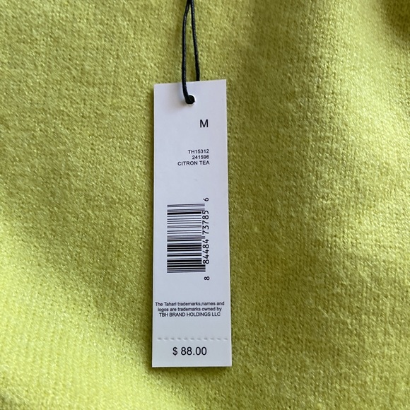 TAHARI Kiwi Green Sweater - Picture 5 of 7